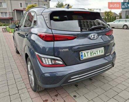 Синий Хендай Kona Electric, объемом двигателя 0 л и пробегом 110 тыс. км за 19200 $, фото 10 на Automoto.ua
