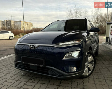 Синий Хендай Kona Electric, объемом двигателя 0 л и пробегом 65 тыс. км за 18500 $, фото 27 на Automoto.ua