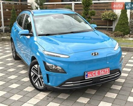 Синий Хендай Kona Electric, объемом двигателя 0 л и пробегом 49 тыс. км за 19950 $, фото 16 на Automoto.ua