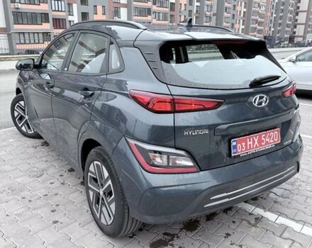 Синий Хендай Kona Electric, объемом двигателя 0 л и пробегом 60 тыс. км за 16300 $, фото 3 на Automoto.ua