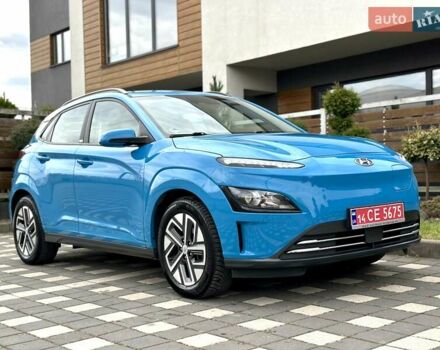 Синий Хендай Kona Electric, объемом двигателя 0 л и пробегом 49 тыс. км за 19950 $, фото 18 на Automoto.ua