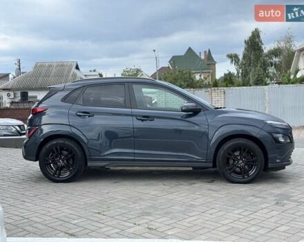 Синий Хендай Kona Electric, объемом двигателя 0 л и пробегом 84 тыс. км за 17900 $, фото 3 на Automoto.ua