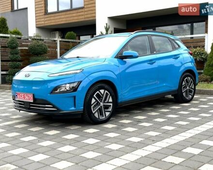 Синий Хендай Kona Electric, объемом двигателя 0 л и пробегом 49 тыс. км за 19950 $, фото 40 на Automoto.ua