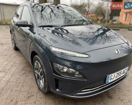 Синий Хендай Kona Electric, объемом двигателя 0 л и пробегом 40 тыс. км за 16800 $, фото 6 на Automoto.ua