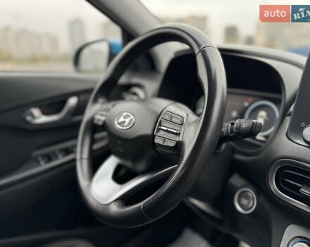 Синий Хендай Kona Electric, объемом двигателя 0 л и пробегом 53 тыс. км за 16700 $, фото 28 на Automoto.ua