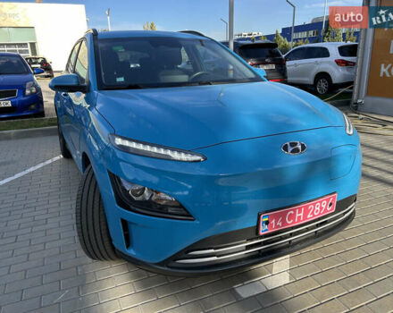 Синій Хендай Kona Electric, об'ємом двигуна 0 л та пробігом 70 тис. км за 16900 $, фото 3 на Automoto.ua