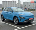 Синий Хендай Kona Electric, объемом двигателя 0 л и пробегом 53 тыс. км за 16700 $, фото 4 на Automoto.ua