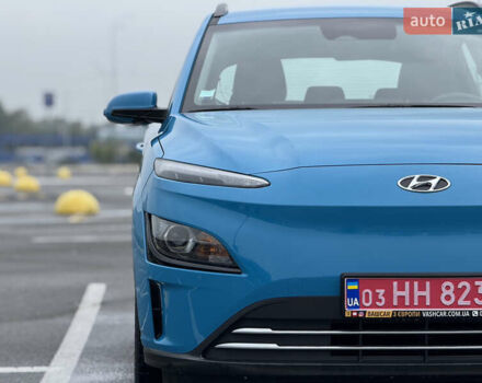 Синий Хендай Kona Electric, объемом двигателя 0 л и пробегом 53 тыс. км за 16700 $, фото 15 на Automoto.ua