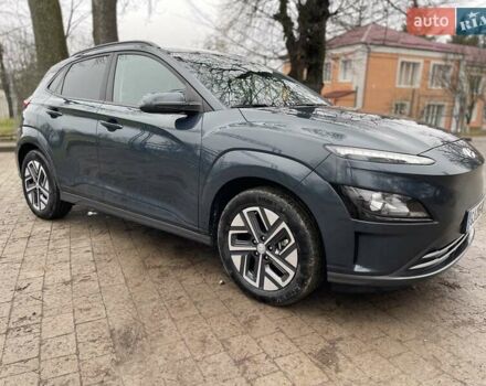 Синий Хендай Kona Electric, объемом двигателя 0 л и пробегом 40 тыс. км за 16800 $, фото 7 на Automoto.ua