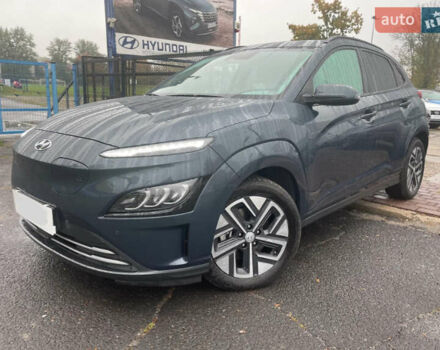 Синий Хендай Kona Electric, объемом двигателя 0 л и пробегом 30 тыс. км за 5000 $, фото 2 на Automoto.ua