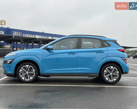 Синий Хендай Kona Electric, объемом двигателя 0 л и пробегом 53 тыс. км за 16700 $, фото 7 на Automoto.ua