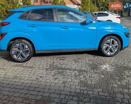 Синий Хендай Kona Electric, объемом двигателя 0 л и пробегом 49 тыс. км за 17333 $, фото 6 на Automoto.ua