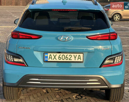 Синий Хендай Kona Electric, объемом двигателя 0 л и пробегом 28 тыс. км за 22990 $, фото 4 на Automoto.ua
