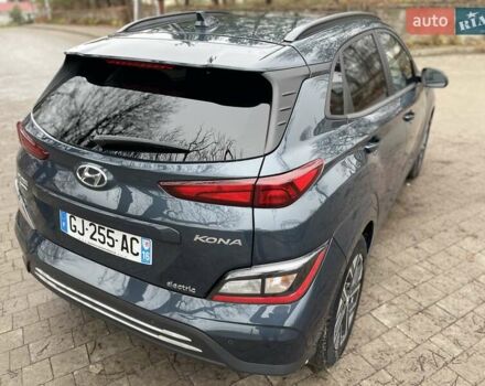 Синий Хендай Kona Electric, объемом двигателя 0 л и пробегом 40 тыс. км за 16800 $, фото 14 на Automoto.ua