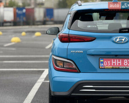 Синий Хендай Kona Electric, объемом двигателя 0 л и пробегом 53 тыс. км за 16700 $, фото 19 на Automoto.ua