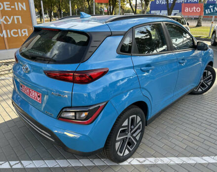 Синій Хендай Kona Electric, об'ємом двигуна 0 л та пробігом 70 тис. км за 16900 $, фото 9 на Automoto.ua
