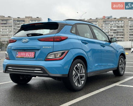 Синий Хендай Kona Electric, объемом двигателя 0 л и пробегом 53 тыс. км за 16700 $, фото 12 на Automoto.ua