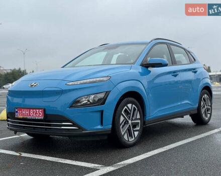 Синий Хендай Kona Electric, объемом двигателя 0 л и пробегом 53 тыс. км за 16700 $, фото 6 на Automoto.ua