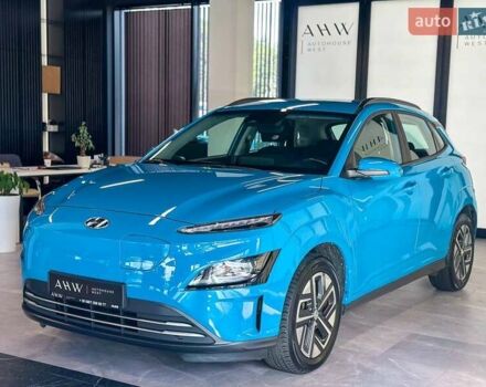 Синий Хендай Kona Electric, объемом двигателя 0 л и пробегом 43 тыс. км за 16100 $, фото 9 на Automoto.ua