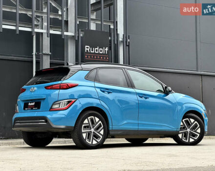 Синій Хендай Kona Electric, об'ємом двигуна 0 л та пробігом 172 тис. км за 17500 $, фото 3 на Automoto.ua