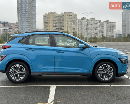 Синий Хендай Kona Electric, объемом двигателя 0 л и пробегом 53 тыс. км за 16700 $, фото 13 на Automoto.ua