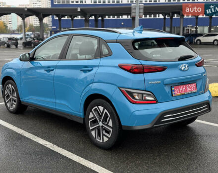 Синий Хендай Kona Electric, объемом двигателя 0 л и пробегом 53 тыс. км за 16700 $, фото 8 на Automoto.ua