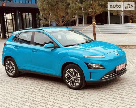 Синій Хендай Kona Electric, об'ємом двигуна 0 л та пробігом 7 тис. км за 21900 $, фото 12 на Automoto.ua