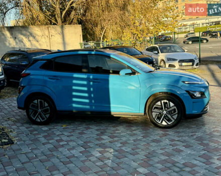 Синий Хендай Kona Electric, объемом двигателя 0 л и пробегом 89 тыс. км за 16999 $, фото 9 на Automoto.ua