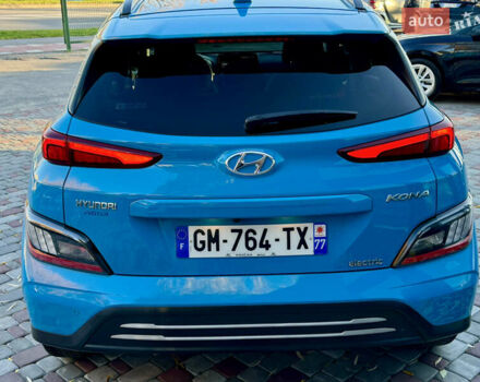 Синий Хендай Kona Electric, объемом двигателя 0 л и пробегом 89 тыс. км за 16999 $, фото 8 на Automoto.ua