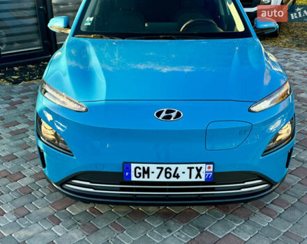 Синий Хендай Kona Electric, объемом двигателя 0 л и пробегом 89 тыс. км за 16999 $, фото 11 на Automoto.ua