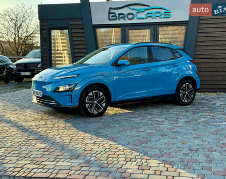 Синий Хендай Kona Electric, объемом двигателя 0 л и пробегом 89 тыс. км за 16999 $, фото 4 на Automoto.ua