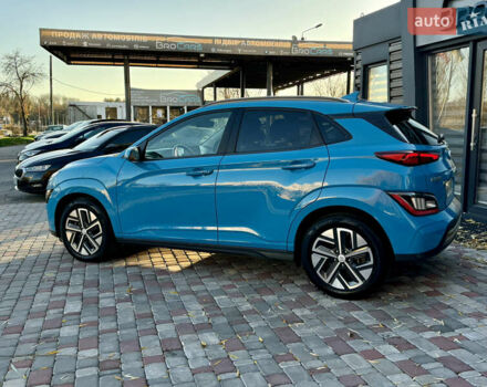 Синий Хендай Kona Electric, объемом двигателя 0 л и пробегом 89 тыс. км за 16999 $, фото 6 на Automoto.ua