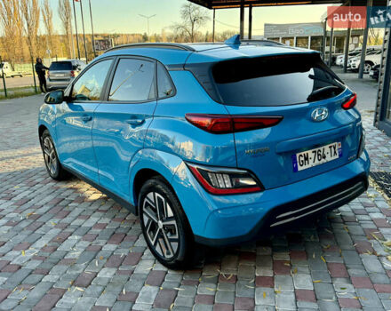 Синий Хендай Kona Electric, объемом двигателя 0 л и пробегом 89 тыс. км за 16999 $, фото 7 на Automoto.ua