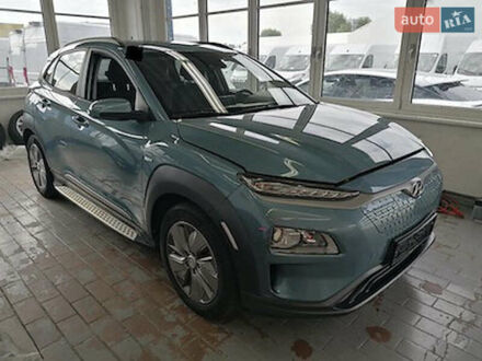 Синій Хендай Kona Electric, об'ємом двигуна 0 л та пробігом 38 тис. км за 19375 $, фото 1 на Automoto.ua