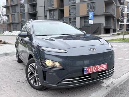 Синий Хендай Kona Electric, объемом двигателя 0 л и пробегом 60 тыс. км за 16300 $, фото 1 на Automoto.ua