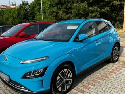 Синій Хендай Kona Electric, об'ємом двигуна 0.06 л та пробігом 1 тис. км за 45100 $, фото 1 на Automoto.ua