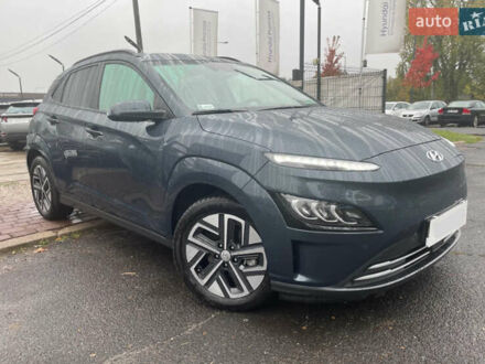 Синий Хендай Kona Electric, объемом двигателя 0 л и пробегом 30 тыс. км за 5000 $, фото 1 на Automoto.ua