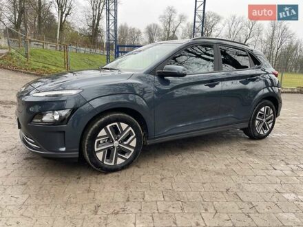 Синий Хендай Kona Electric, объемом двигателя 0 л и пробегом 40 тыс. км за 16800 $, фото 1 на Automoto.ua