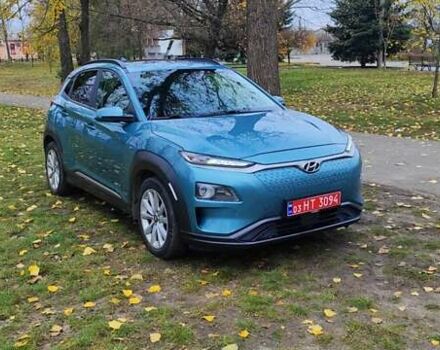Зеленый Хендай Kona Electric, объемом двигателя 0 л и пробегом 120 тыс. км за 17800 $, фото 8 на Automoto.ua