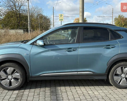 Зеленый Хендай Kona Electric, объемом двигателя 0 л и пробегом 154 тыс. км за 16500 $, фото 2 на Automoto.ua