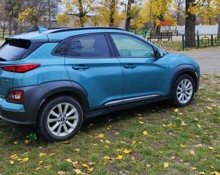 Зеленый Хендай Kona Electric, объемом двигателя 0 л и пробегом 120 тыс. км за 17800 $, фото 1 на Automoto.ua