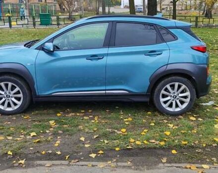 Зеленый Хендай Kona Electric, объемом двигателя 0 л и пробегом 120 тыс. км за 17800 $, фото 4 на Automoto.ua