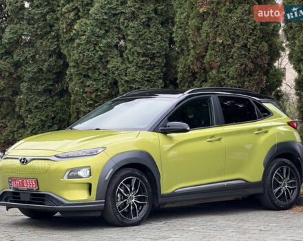 Зеленый Хендай Kona Electric, объемом двигателя 0 л и пробегом 103 тыс. км за 17300 $, фото 1 на Automoto.ua