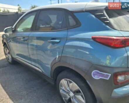 Зеленый Хендай Kona Electric, объемом двигателя 0 л и пробегом 44 тыс. км за 15200 $, фото 3 на Automoto.ua