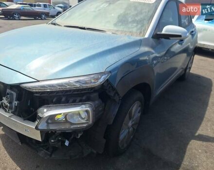 Зеленый Хендай Kona Electric, объемом двигателя 0 л и пробегом 44 тыс. км за 15200 $, фото 6 на Automoto.ua