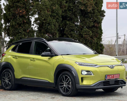 Зеленый Хендай Kona Electric, объемом двигателя 0 л и пробегом 103 тыс. км за 17300 $, фото 3 на Automoto.ua