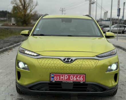 Зеленый Хендай Kona Electric, объемом двигателя 0 л и пробегом 107 тыс. км за 16600 $, фото 1 на Automoto.ua