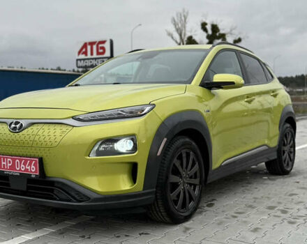 Зеленый Хендай Kona Electric, объемом двигателя 0 л и пробегом 107 тыс. км за 16600 $, фото 5 на Automoto.ua