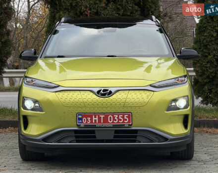 Зеленый Хендай Kona Electric, объемом двигателя 0 л и пробегом 103 тыс. км за 17300 $, фото 2 на Automoto.ua