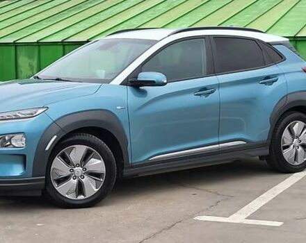 Зеленый Хендай Kona Electric, объемом двигателя 0 л и пробегом 150 тыс. км за 18500 $, фото 4 на Automoto.ua